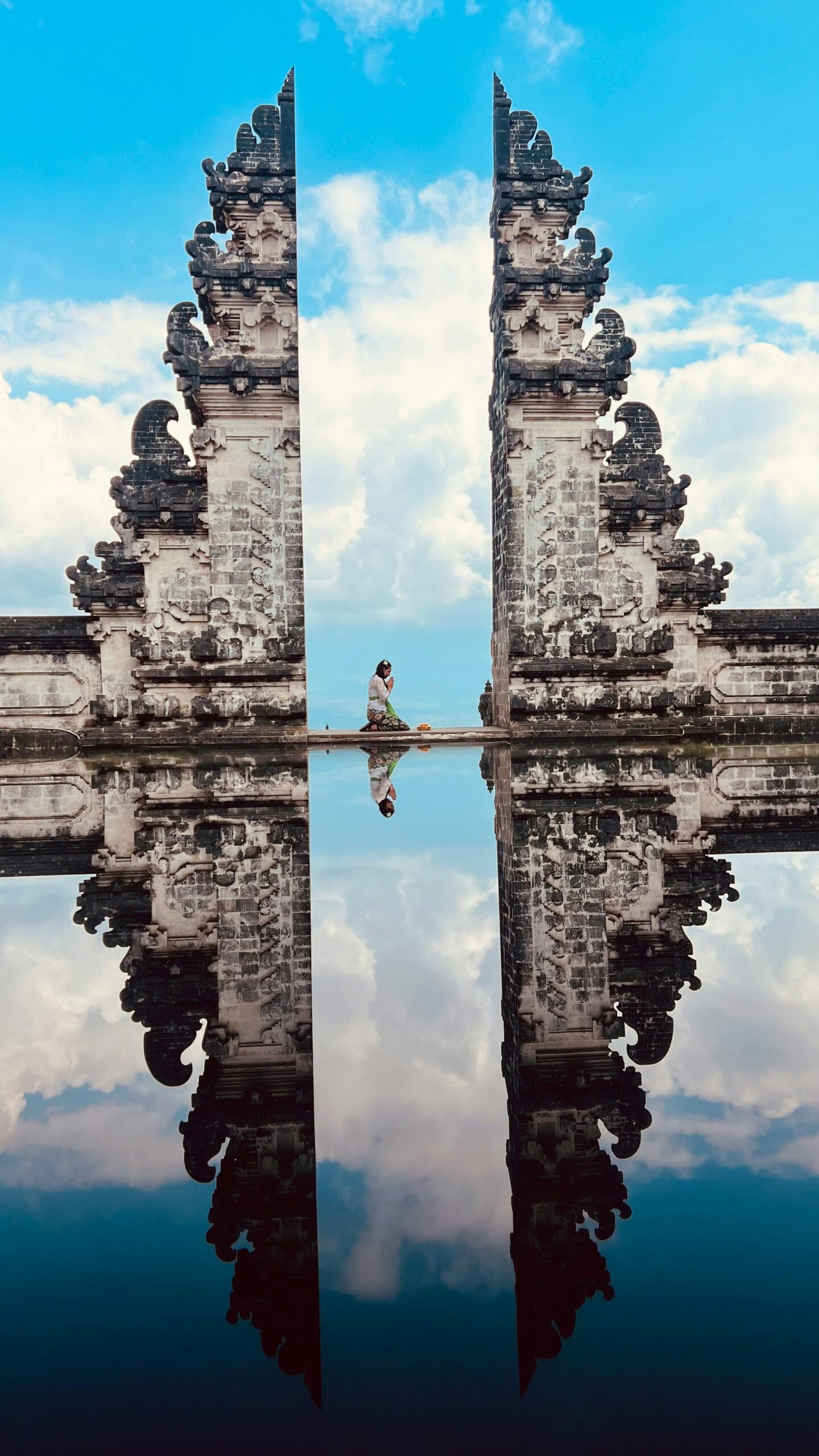 Living in Bali for a month - Gate of Heaven temple in Bali Indonesia