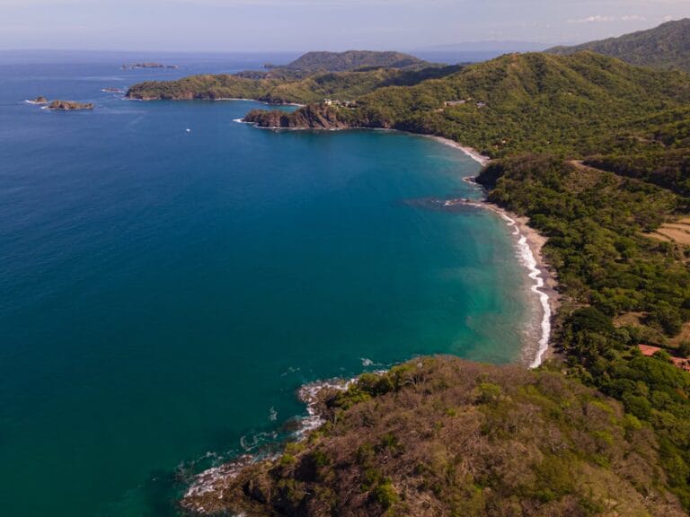 Healthcare in Costa Rica for expats - tropical coastal scenery of Guanacaste