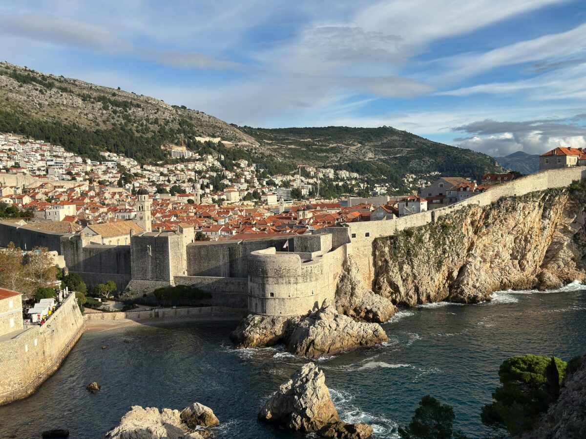 Croatia digital nomad visa - Dubrovnik coastline view for Americans considering moving abroad