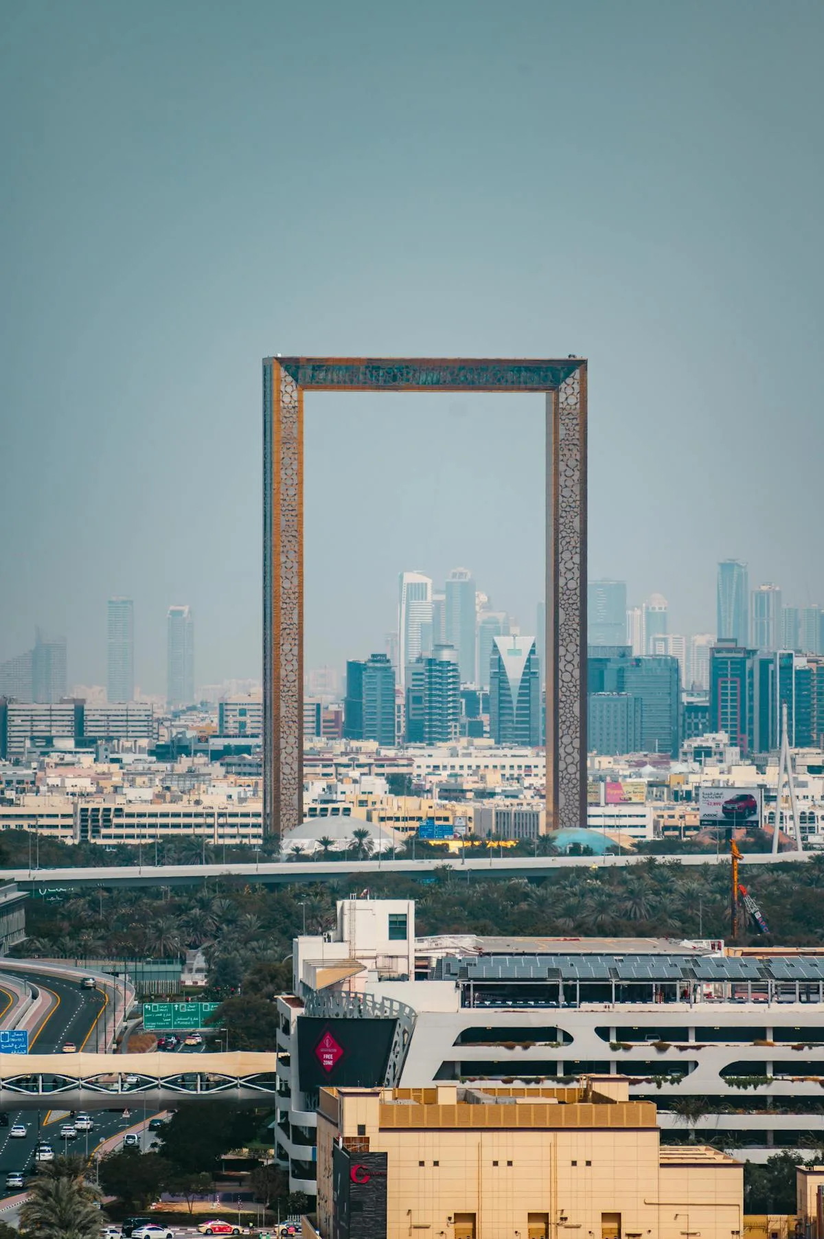 US Taxes Living in Dubai: 7 Things Americans Must Know (2026) 5 Dubai Frame modern skyline backdrop US taxes living in Dubai