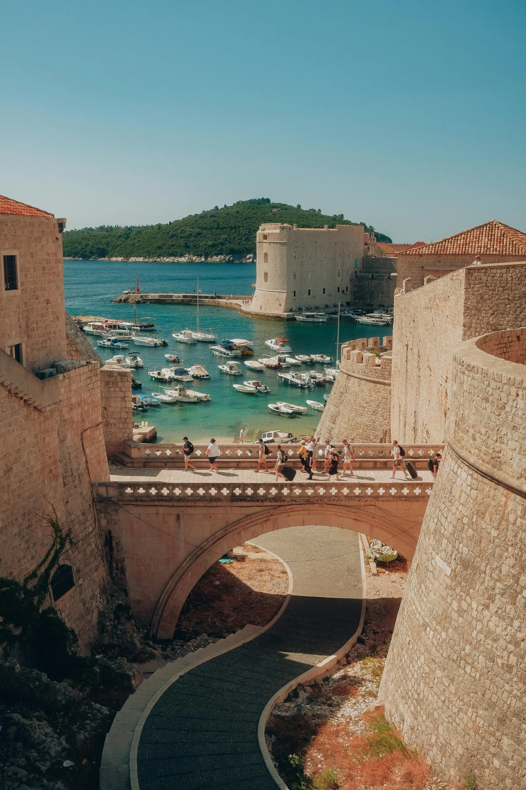 Living in Croatia for a Month: The 2026 Guide for Americans 4 living in croatia for a month Dubrovnik historic harbor old town walls