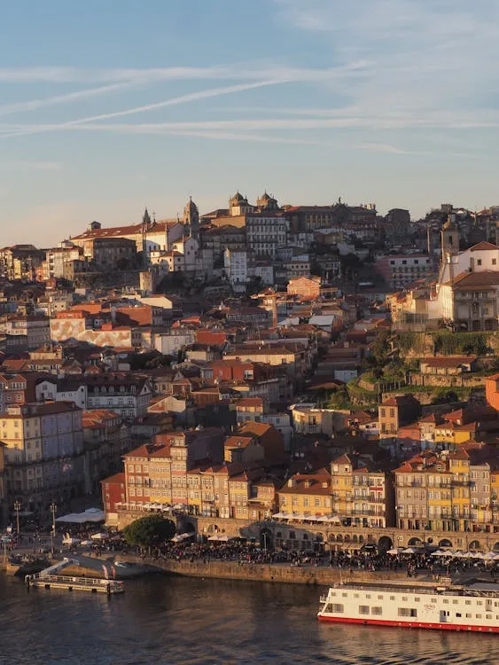 Portugal D8 visa Lisbon at sunset