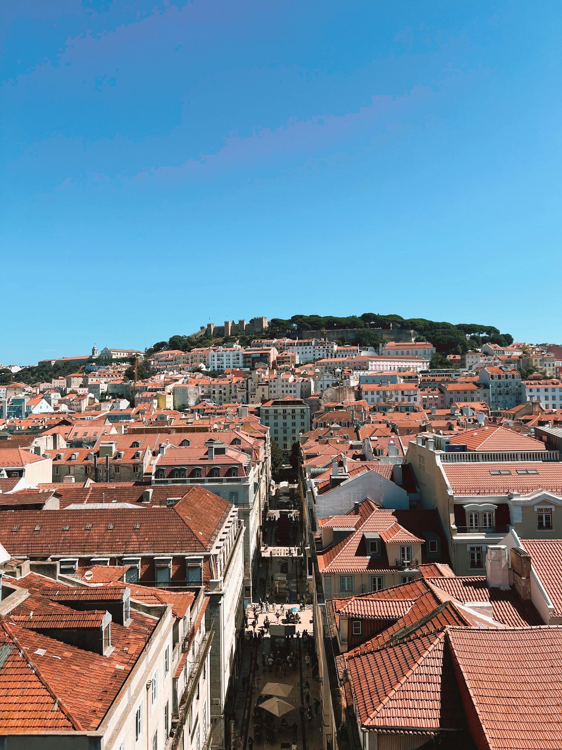 Portugal Digital Nomad Visa Apply: Your Easy Guide to Living and Working Remotely 2 Portugal digital nomad visa - aerial view of Lisbon cityscape
