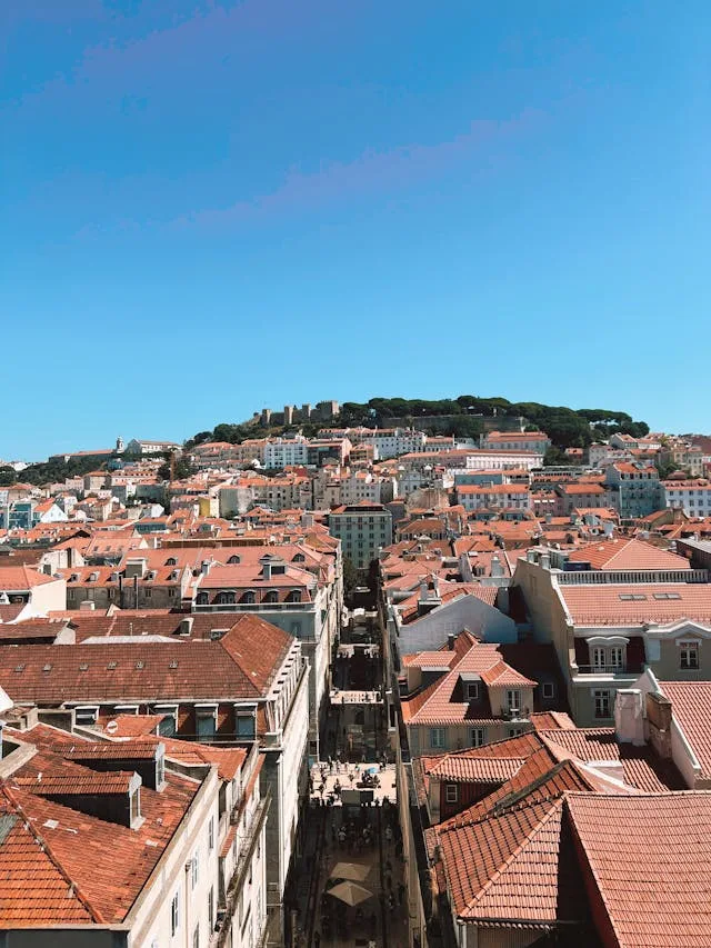 Portugal D7 vs Digital Nomad Visa: Which Is Best for Americans? 12 Lisbon Portugal rooftop view - portugal d7 vs digital nomad visa